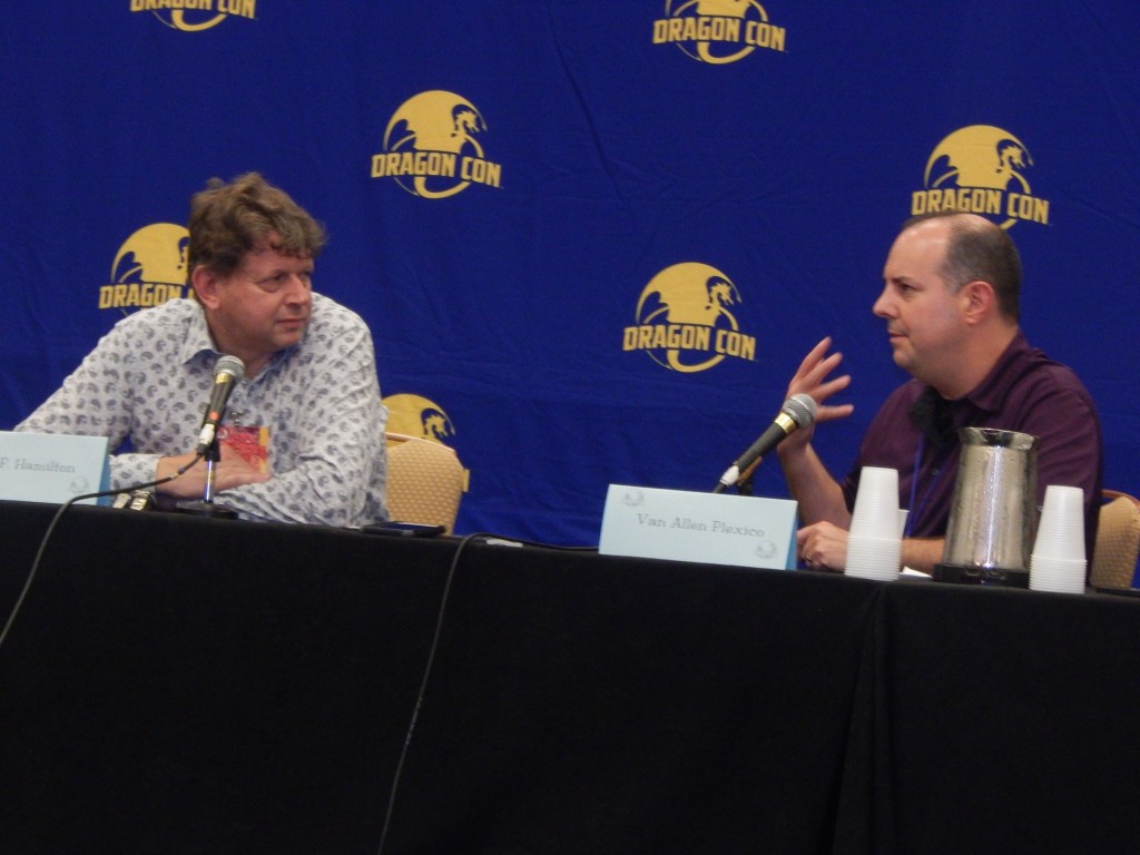 Peter F Hamilton Van Allen Plexico DCon 2015