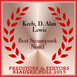 P&E best steampunk novel 2016